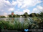 Jezioro Jelonek park katedra spacer