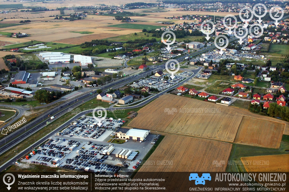 Gniezno z lotu ptaka 1