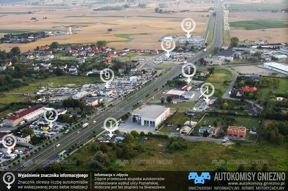 Gniezno z lotu ptaka 3
